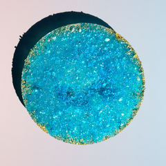 Blue Lemon Drop Sour Geode