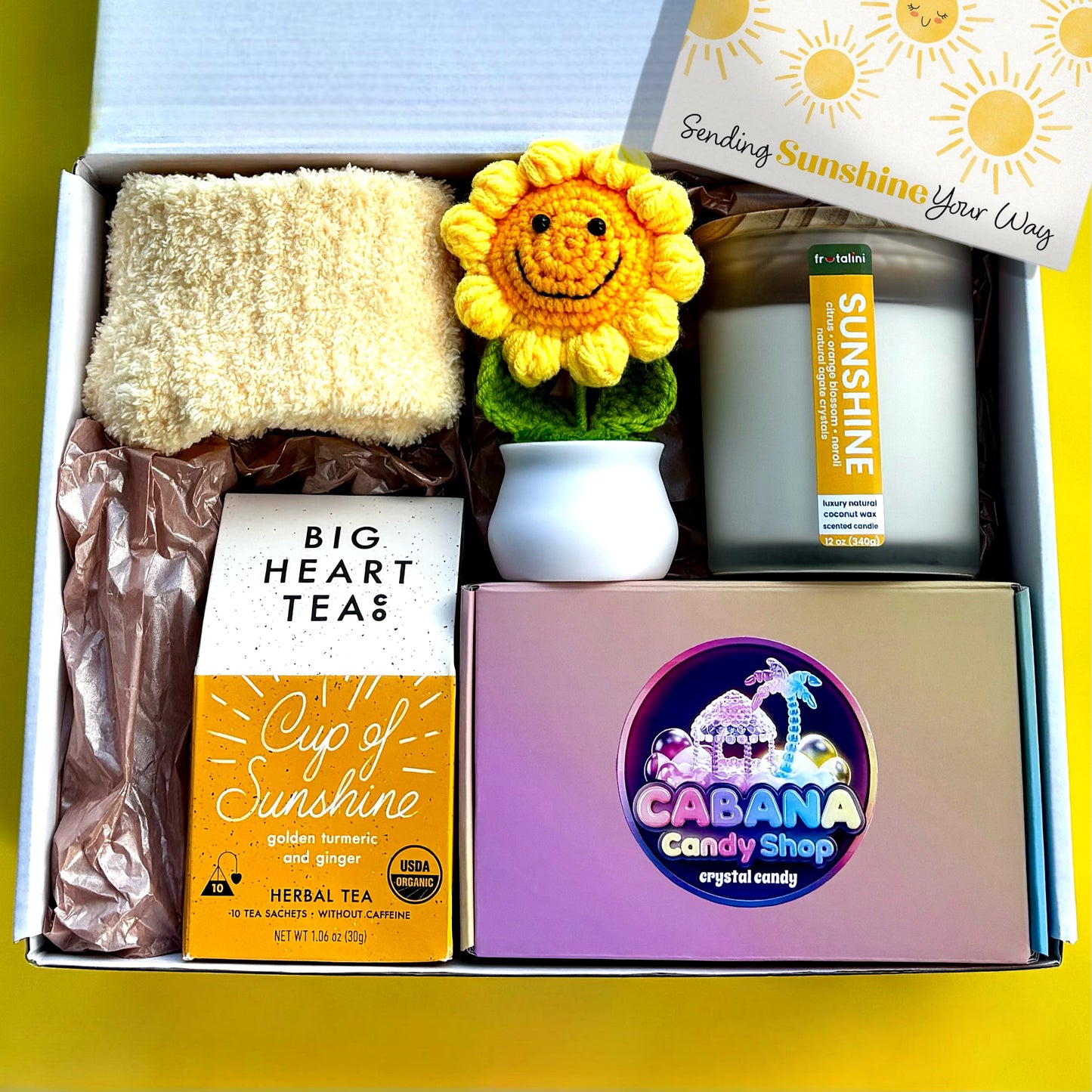 Sending Sunshine Gift Box with Crystal Candy