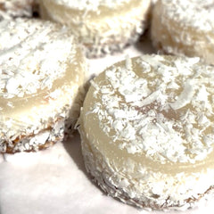Coconut Cherry Crystal Candy Cabanas | 6-Piece Box