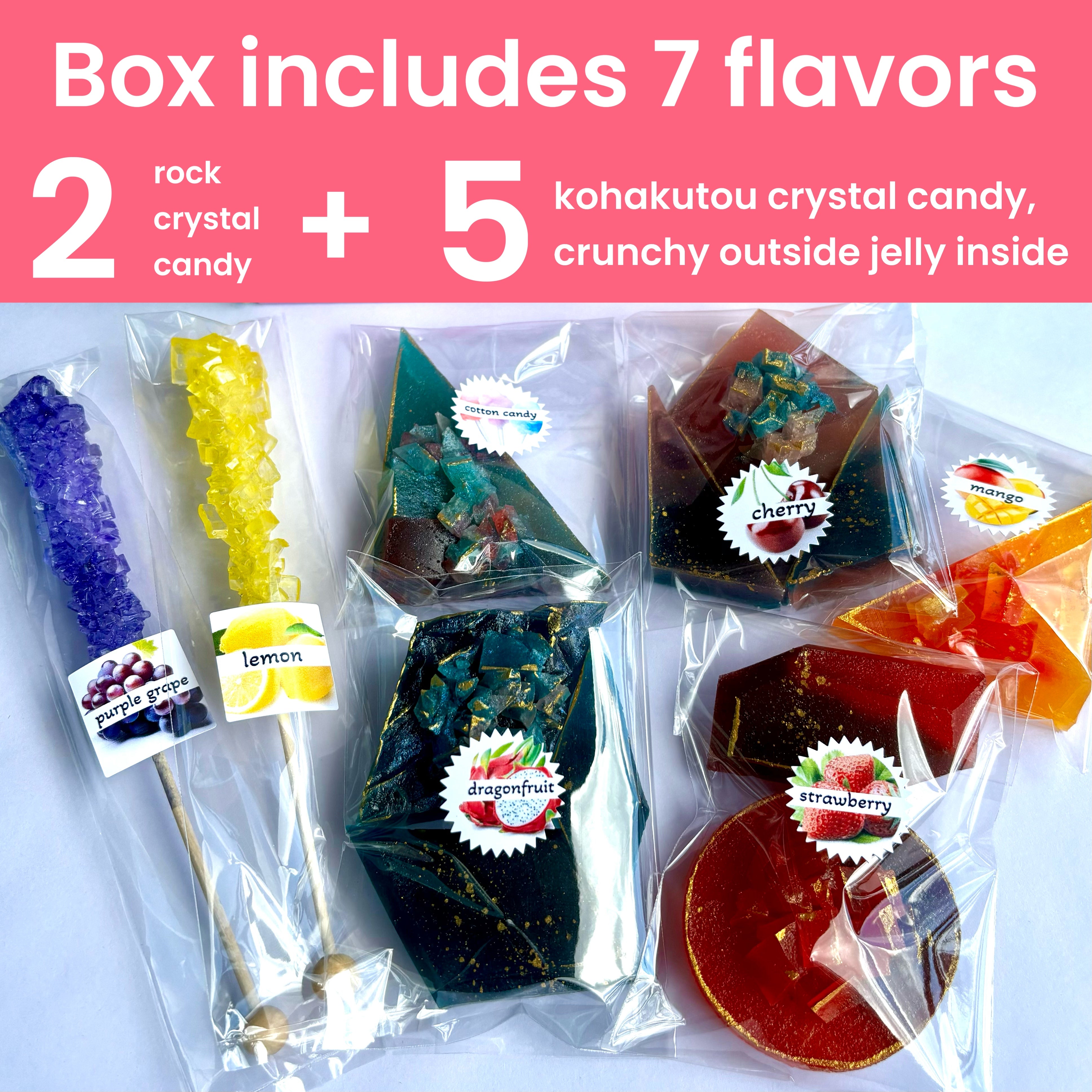 Crystal Candy Mix | 7 Flavors