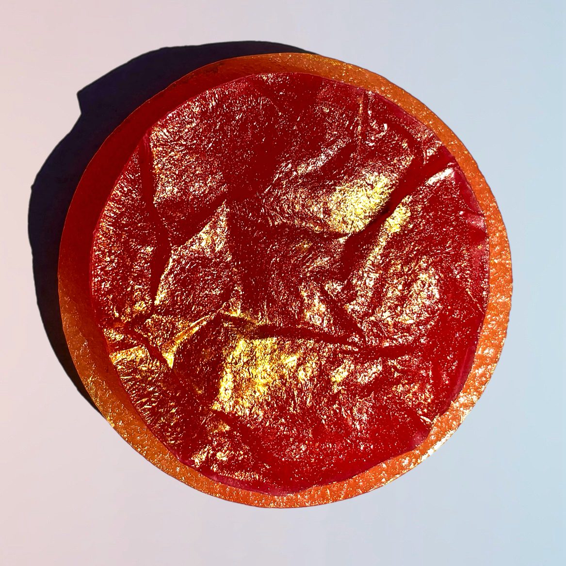 Raspberry Peach Geode