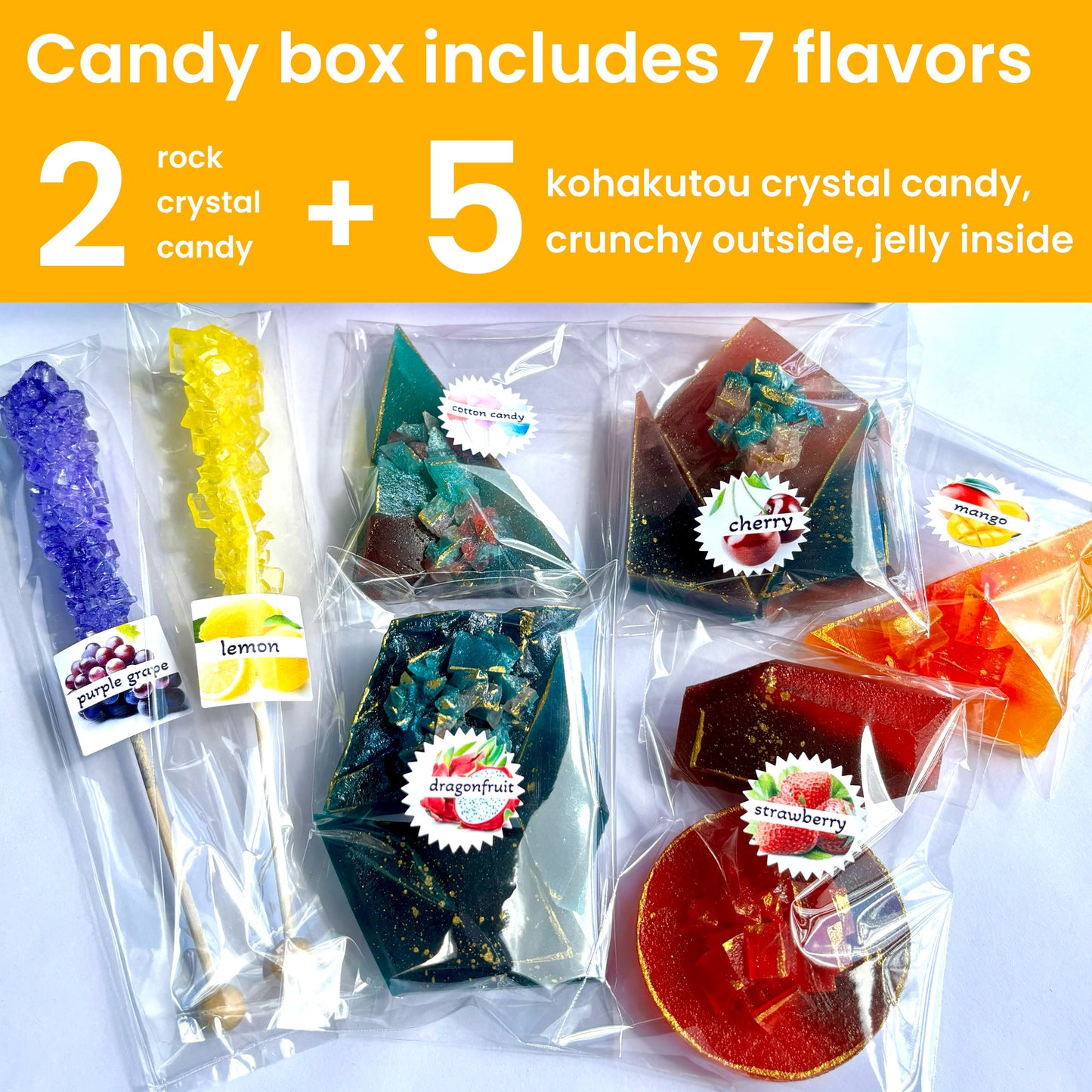 Sending Sunshine Gift Box with Crystal Candy