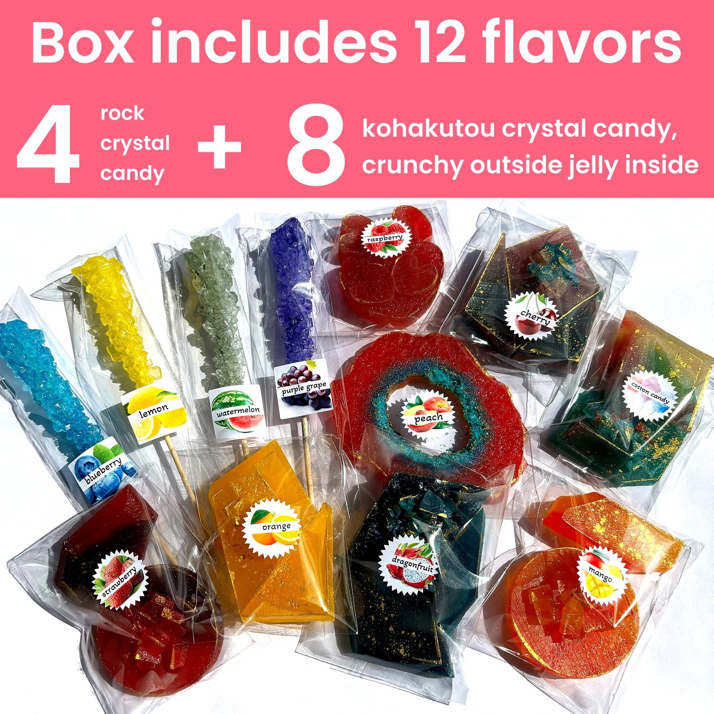 Crystal Candy | 12 Flavors