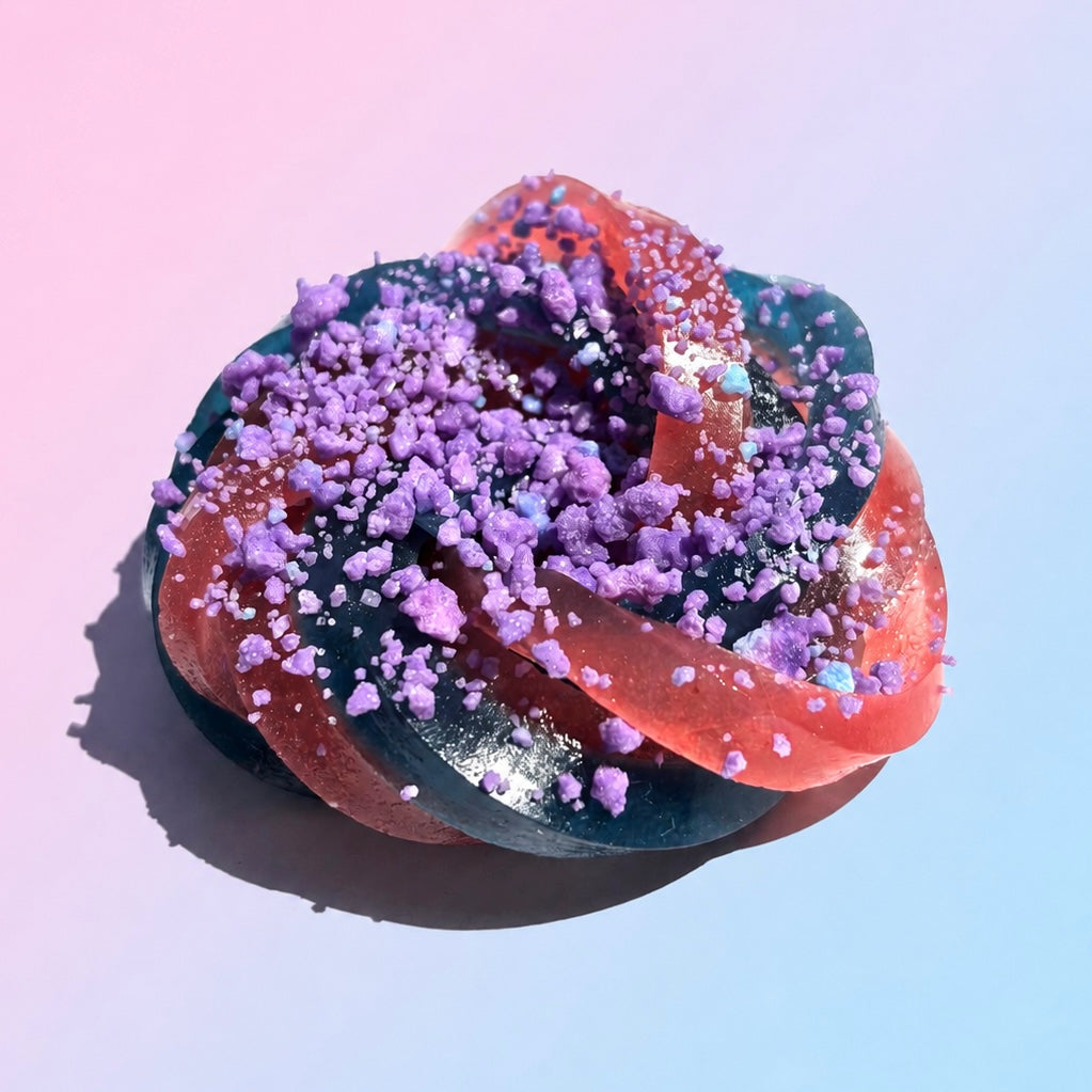 Cotton Candy Twisted Knot