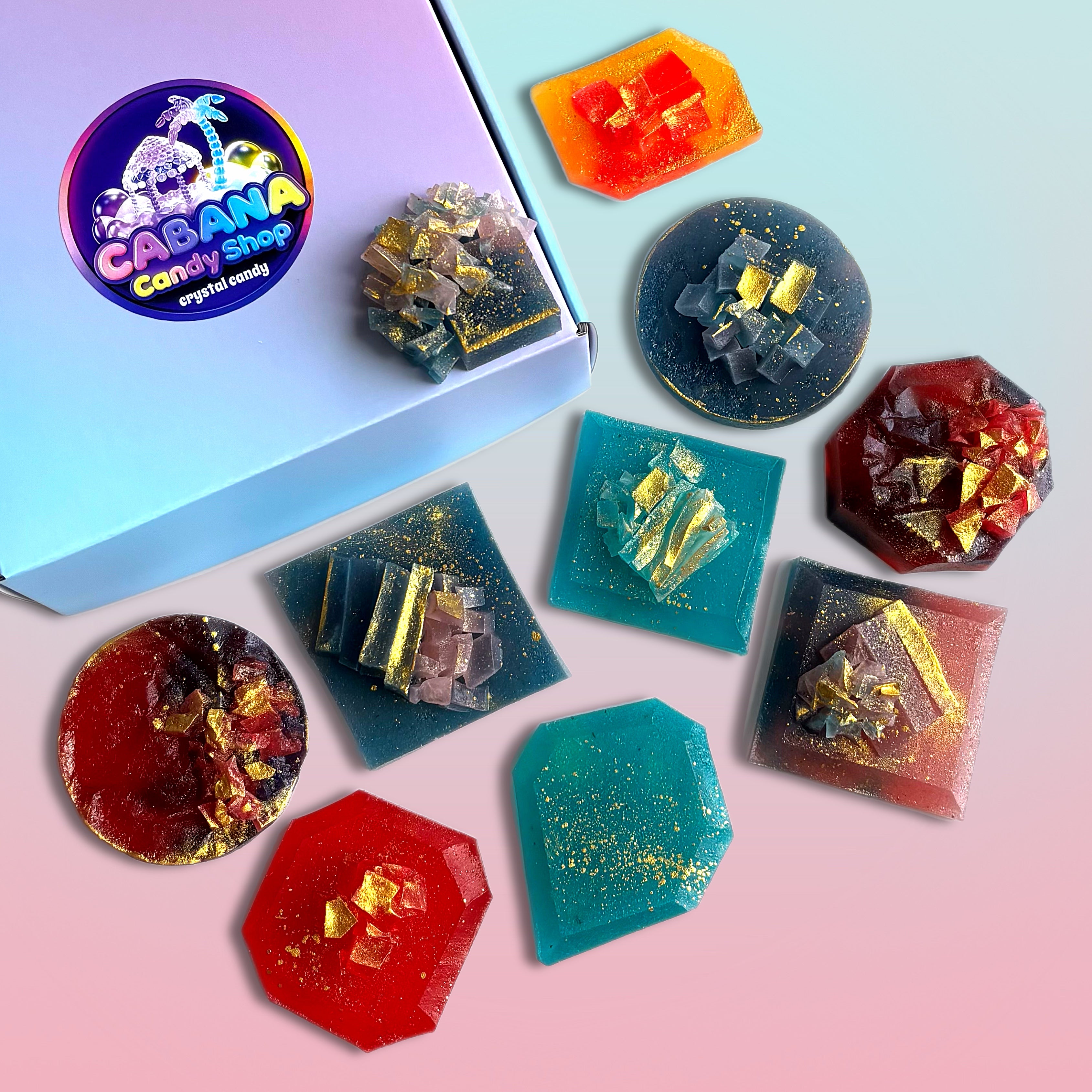Crystal Candy Variety Box | 10 Pieces