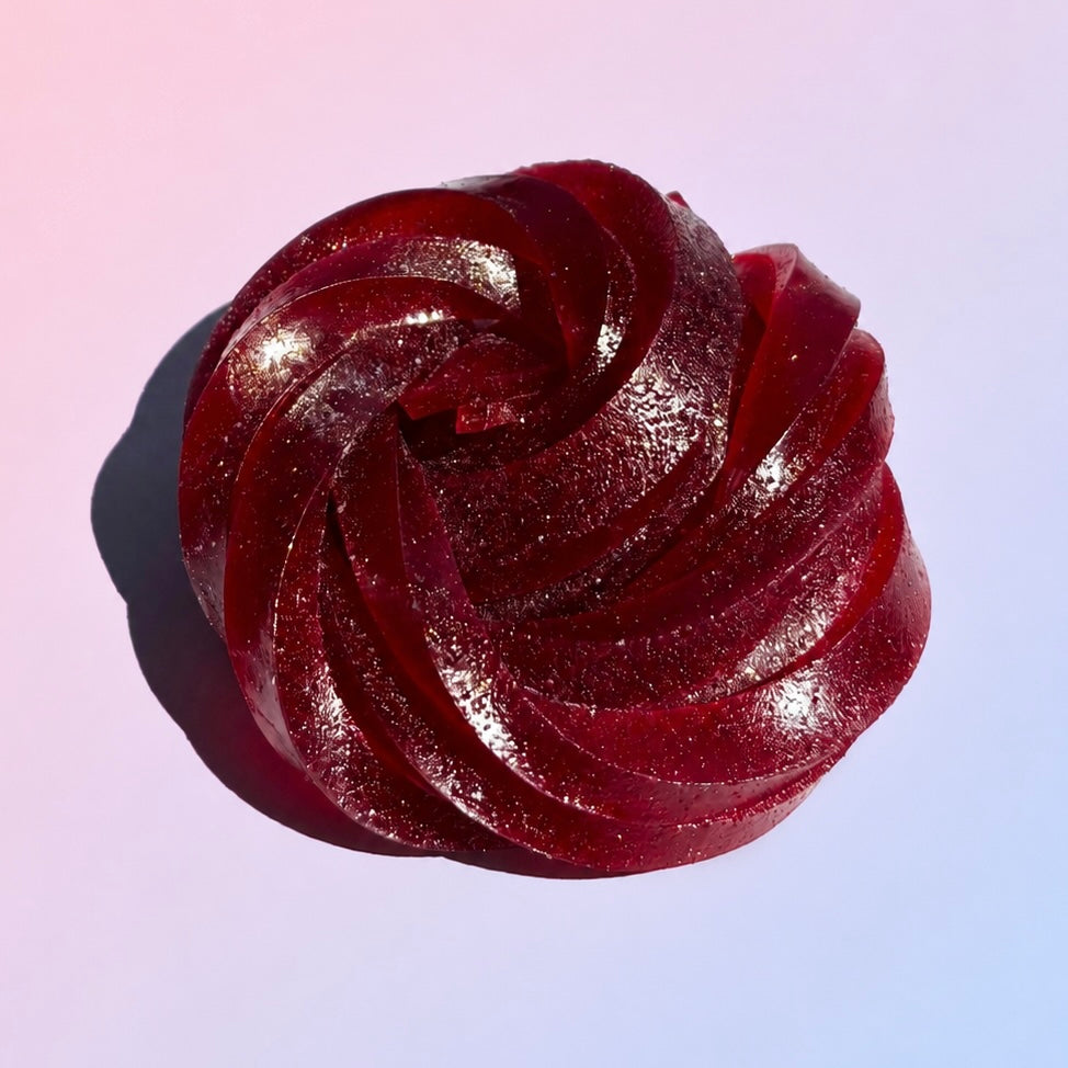 Black Cherry Twisted Knot