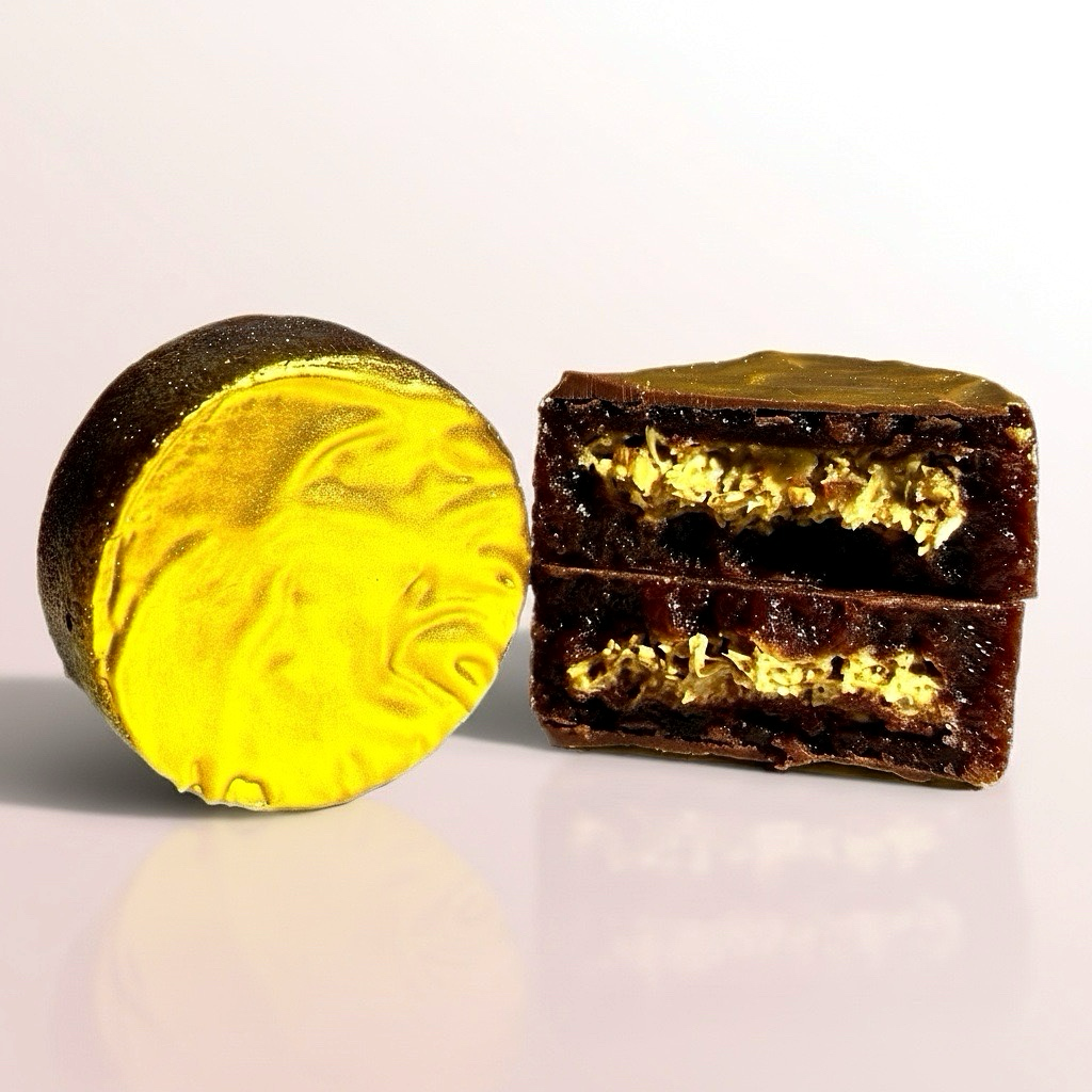 Dubai Chocolate Crystal Candy | 6 Pieces