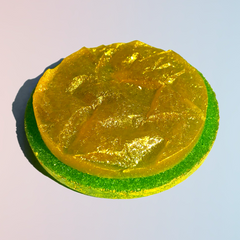 Orange Lime Geode