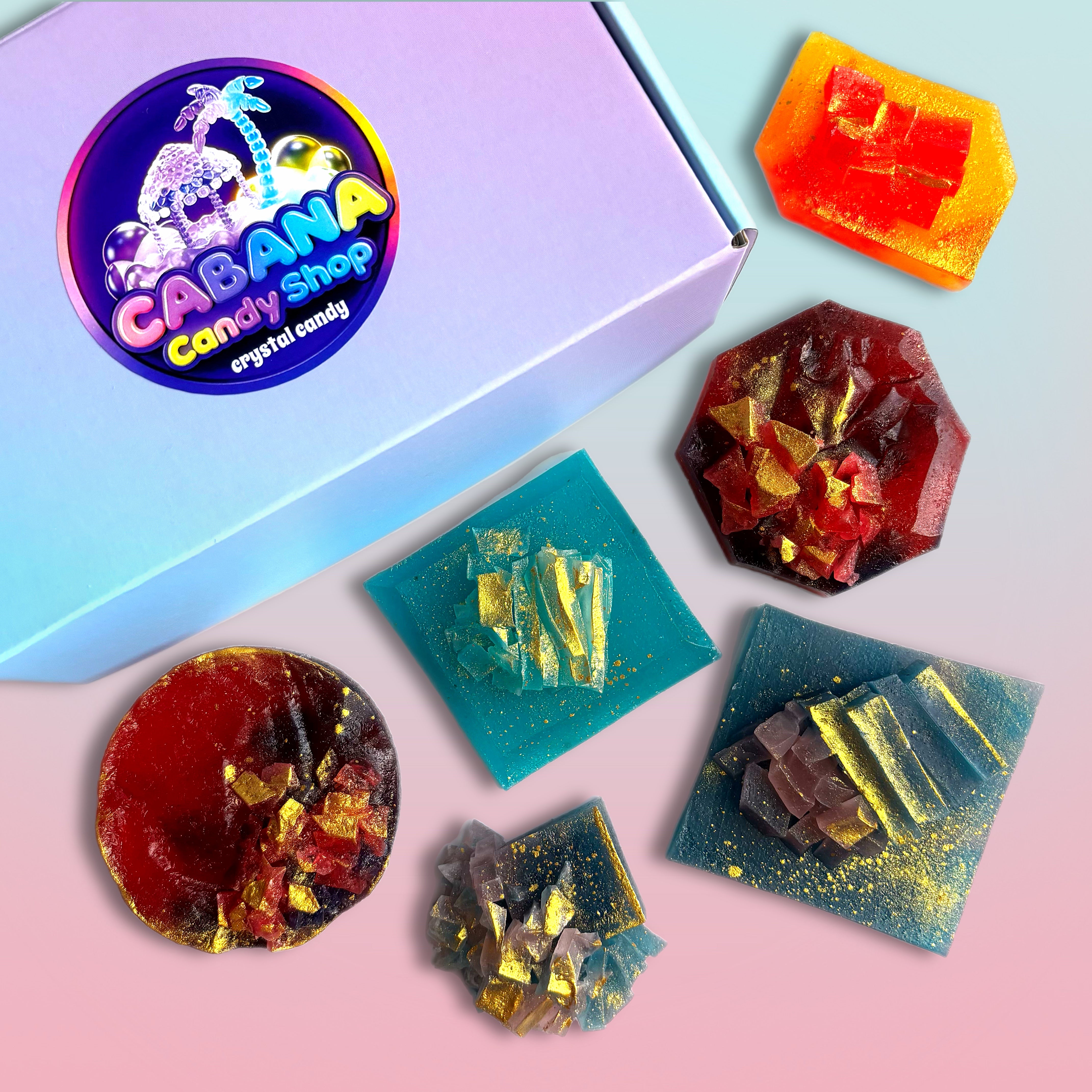 Crystal Candy Variety Box | 6 Pieces