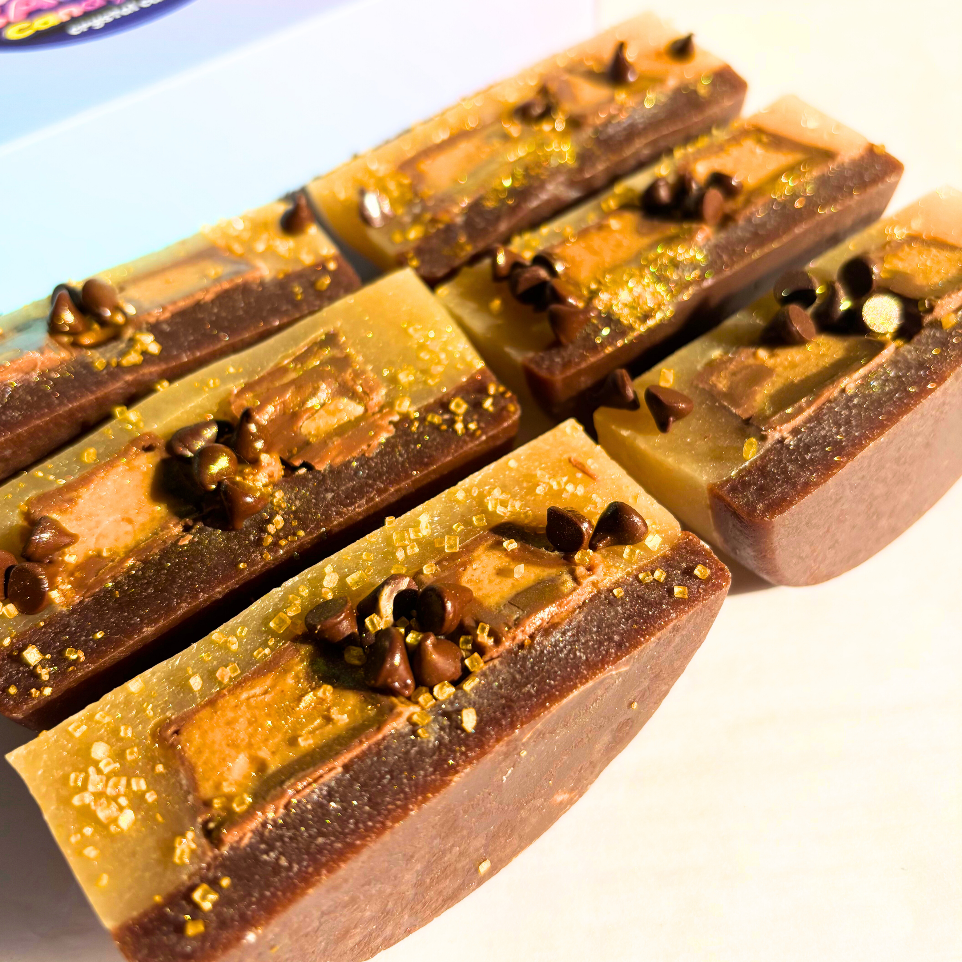 Caramel Choco Pods Crystal Candy with Peanut Butter Cups | 6 Pieces