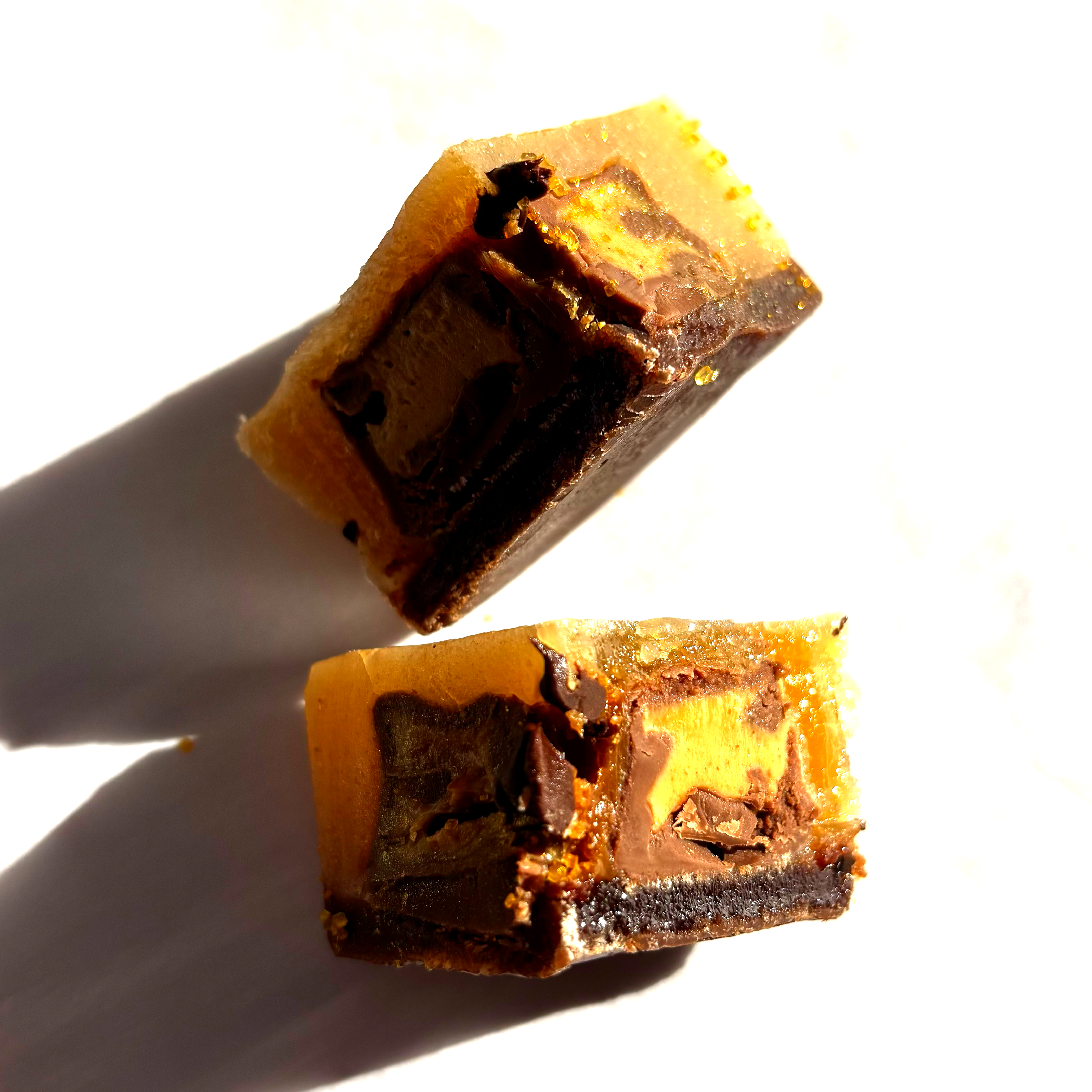 Caramel Choco Pods Crystal Candy with Peanut Butter Cups | 6 Pieces