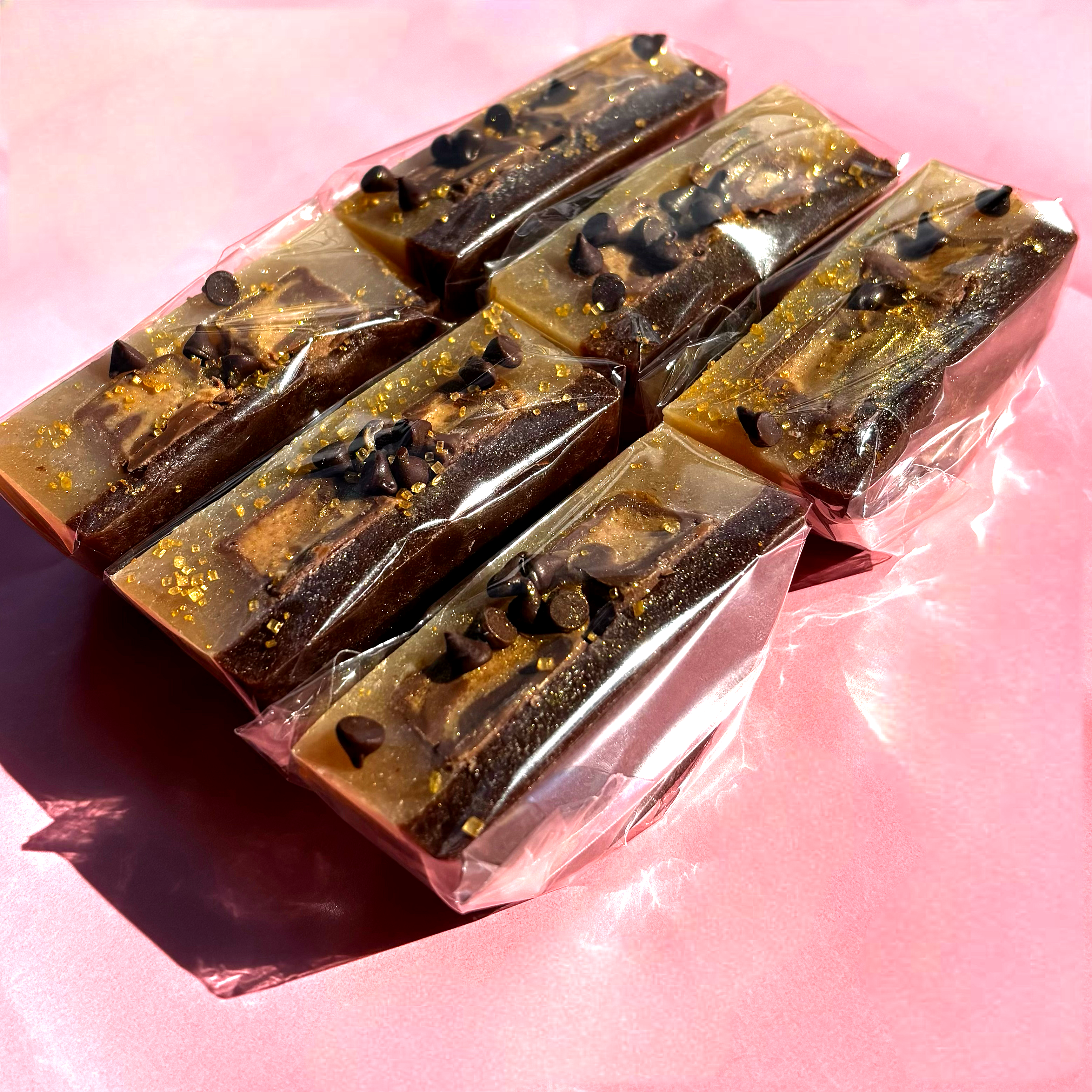 Caramel Choco Pods Crystal Candy with Peanut Butter Cups | 6 Pieces