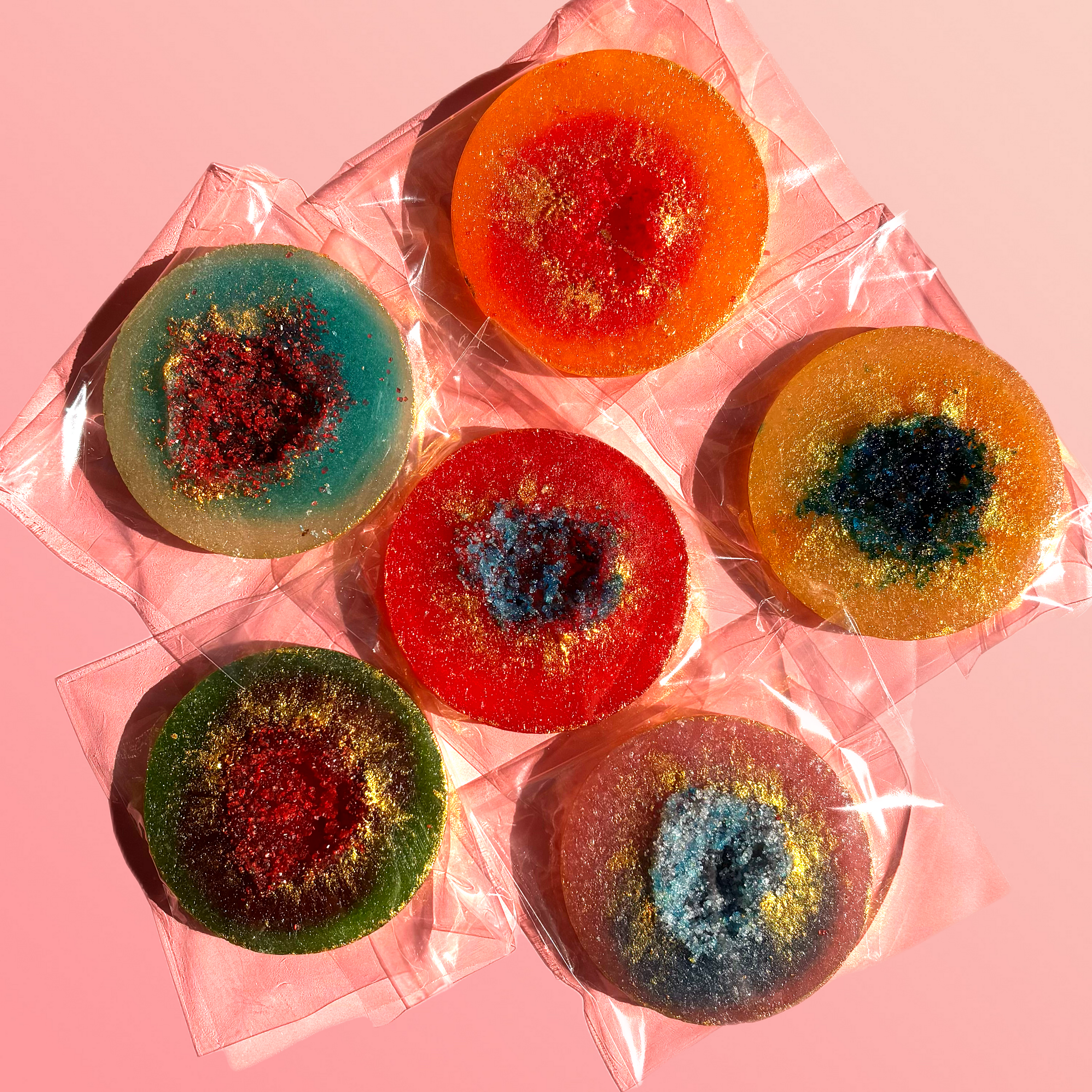Geode Crystal Candy | 6 Pcs
