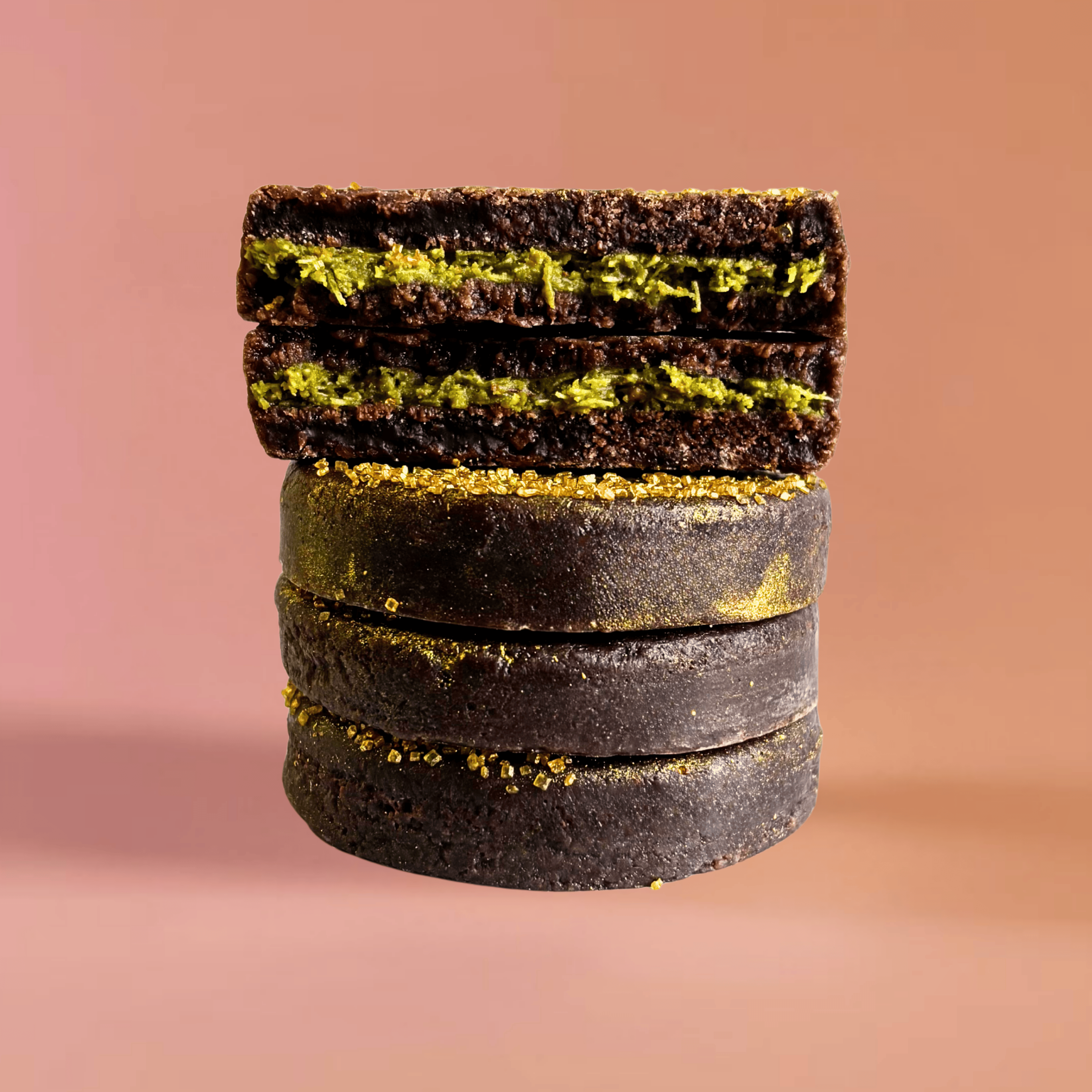 Dubai Chocolate Crystal Candy | 4 Pieces