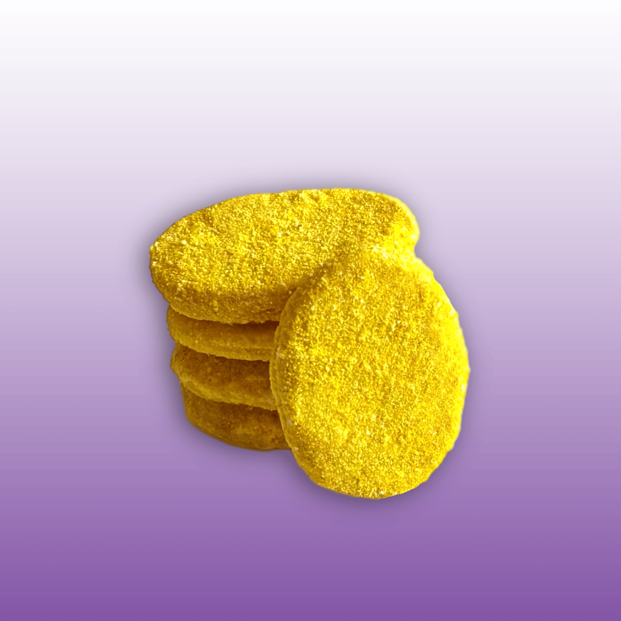 Coated Swedish Candy - Strawberry BUBS in Passion Fruit