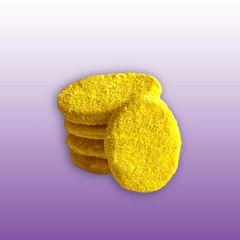 Coated Swedish Candy - Strawberry BUBS in Passion Fruit